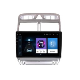 Navigatie Auto Multimedia cu GPS Peugeot 307 (2002 - 2013), Android, 2 GB RAM + 16 GB ROM, Display 9 ", Internet, 4G, Aplicatii, Waze, Wi-Fi, USB, Bluetooth, Mirrorlink