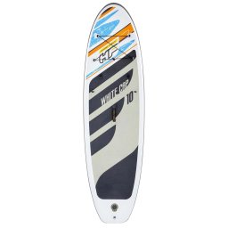 Placa stand up paddle Bestway 65342 , Hydro Force White Cap SUP, cu pagaie, PVC/Tritech, 305x84x12 cm, 120 Kg