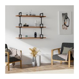 Etajeră de perete URAS 76x90 cm pin