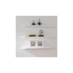 SET 3x raft de perete BOSS alb