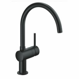 Baterie bucatarie Grohe Minta negru mat