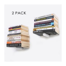 SET 2x raft de perete 15x21 cm negru/alb