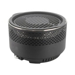 Grătar de masă cu cărbuni 4xAA/USB negru