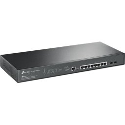 Switch TP-LINK 2.5Gigabit TL-SG3210XHP-M2, 8x RJ-45, Negru