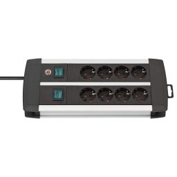 Prelungitor Brennenstuhl Premium-Alu-Line Technik - 8 port