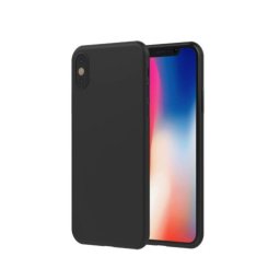 Husa telefon Silicon iPhone X iPhone XS matte black
