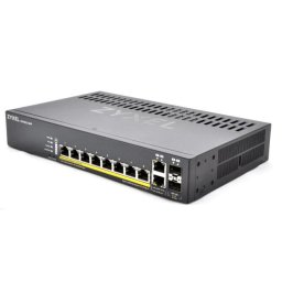 Switch 8-port ZyXEL GS1920-8HPV2, Gigabit, cu management, PoE