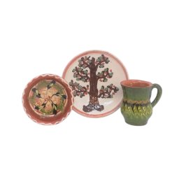 SET SUVENIR MINIATURI ROMANIA CERAMICA HOREZU - UNESCO (cod 21823)