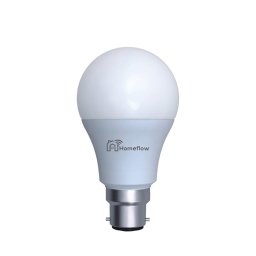 Bec LED Wireless Homeflow B-5005, B22, 9W, 806lm, dimabil, lumina calda/ rece, Control de pe telefonul mobil