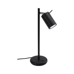 Lampă de masă RING 1xGU10/40W/230V neagră Sollux SL.1091