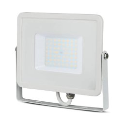 Proiector LED 50W SMD, Corp Alb, Lumină Naturala (4000K) Cip Samsung