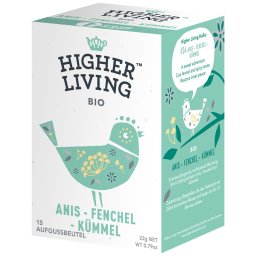 Ceai cu anason, fenicul si chimen, 15 plicuri bio 21g