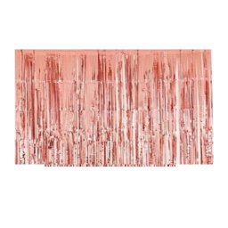 Perdea beteala rose gold 274 x 74 cm