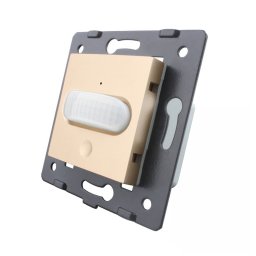 Senzor de miscare PIR Livolo, Auriu, VL-C7-01RG-13