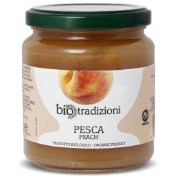 Gem de piersici BIO fara zahar Bio Tradizioni