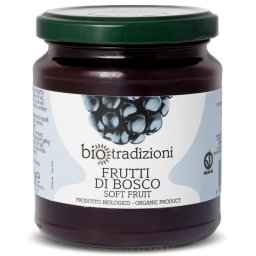 Gem de fructe de padure BIO fara zahar Bio Tradizioni