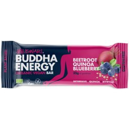 Baton energizant BIO cu sfecla rosie, quinoa si afine Iswari