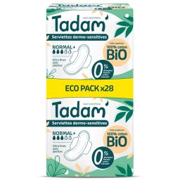 Absorbante BIO hipoalergenice Ultra Normal+(2pachete) Tadam