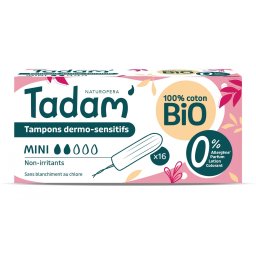 Tampoane BIO hipoalergenice Mini Tadam