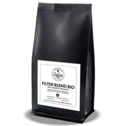 Cafea macinata BIO artizanala Filter 100% Arabica Morettino