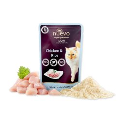 Nuevo Cat plic Light Pui si Orez 85g