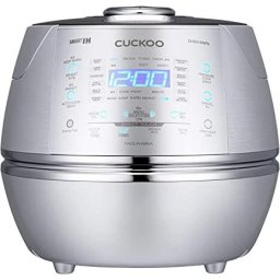 Aparat de gatit cu abur CUCKOO Rice Cooker CRP-CHSS1009FN , 1455 W, 1.8l, 19 setari, Argintiu