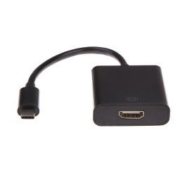 CABLU video GEMBIRD, adaptor USB 3.1 Type-C (T) la DVI-I DL (M), 15cm, rezolutie maxima 4K UHD (3840 x 2160) la 30 Hz, negru, A-CM-DVIF-01