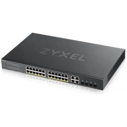 Switch GS1920-24HPv2 24-port GbE Smart Managed PoE Switch 4x GbE combo (RJ45/SFP)