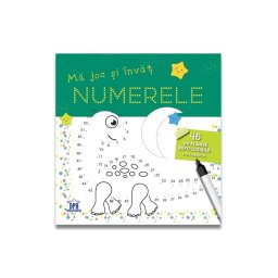 Cartea Ma joc si invat NUMERELE - 46 de planse refolosibile + o carioca