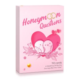 Spielehelden Honeymoon Questions, Cărți de joc, Mai mult de 100 de întrebări, Cutie cadou în limba engleză (PLAY2-20)