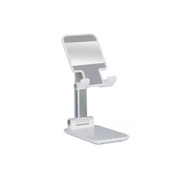 Suport birou de telefon SMS-ZB04, Argintiu