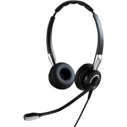 Casti Jabra Bizz 2400 II QD Stereo Duo UNC Black Silver