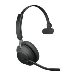 Casti wireless cu microfon Jabra Evolve2 65 MS, USB-A, Monoaural, Negru