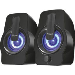 Boxe Trust Gemi RGB 2.0, Negru