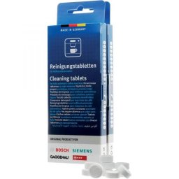 Set BOSCH 00311979, 20 pastile de curatare concepute pentru programele automate de curatare ale espresoarelor