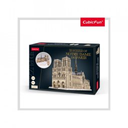 Cubic Fun - Puzzle 3D Notre Dame (Nivel Complex 293 Piese)