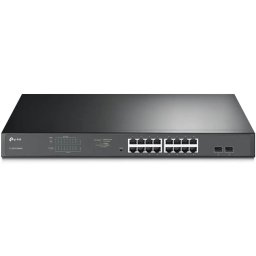 Comutator Switch TP-Link TL-SG1218MPE, Managed, 16 10/100/1000 Mbps RJ45 Ports, 2 Gigabit SFP Ports