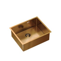 Chiuveta bucatarie o cuva Antony Quadron inox PVD montaj sub blat