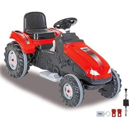 JAMARA Ride-on tractor Big Wheel 12V red 460785