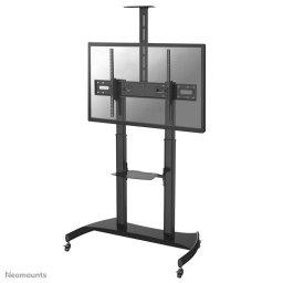 Suport TV de podea Neomounts, PLASMA-M1950E, tip reglabil, 60"-100", max 100Kg, Negru