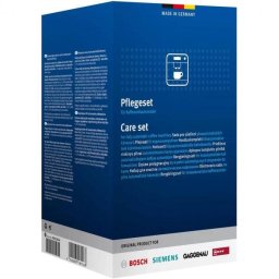 Set BOSCH Care Set 00312014, 4 x detartrant lichid si 10 tablete de curatare