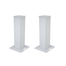 Eurolite 2x Stage Stand 100cm alb