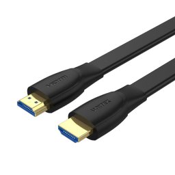 UNITEK HDMI CABLE 2.0 4K60HZ,FLAT, 2M, C11063BK-2M