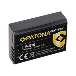 Acumulator Canon LP-E10 1020mAh Li-Ion Protect PATONA