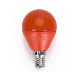 Bec LED G45 E14/4W/230V portocaliu iAigostar