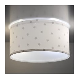 Plafonieră pentru copii STAR LIGHT 2xE27/60W/230V albă Dalber 82216B