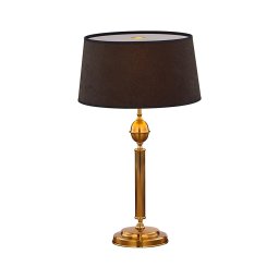 Lampă de masă BATUMI 1xE27/40W/230V neagră/alamă Jupiter 1954