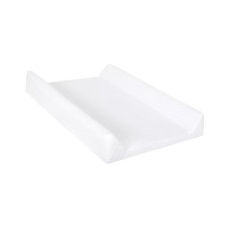 Saltea bilaterală pentru înfășat cu placă fixă COMFORT 50x70 cm albă CebaBaby