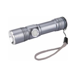 Lanternă LED reîncărcabilă Extol LED/2000 mAh/3,7V crom mat