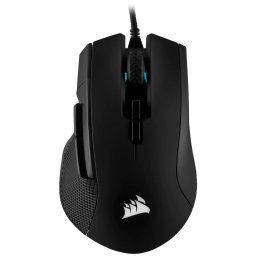 Mouse gaming Corsair Ironclaw RGB, senzor optic 18000DPI, recomandat FPS/MOBA, Negru